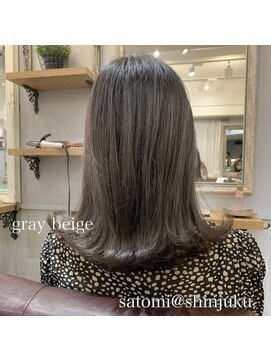 ワット 原宿店(W) 【W-ワット-原宿店】暗髪透明感カラーダークグレージュ！