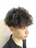 【パーマの達人！大澤指名】カット+波巻きパーマ ￥13,200