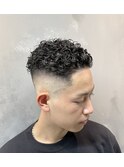 ハイフェードパーマ