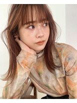 ローウェ 大阪堺東(Louwe)&nbsp;髪質改善/ミディアムボブ/白髪染め/韓国/レイヤー/堺東/ブリーチ