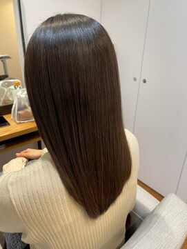 アニュー 北浦和店(ANEW) 《髪質改善》毛先までツルツルな指通り