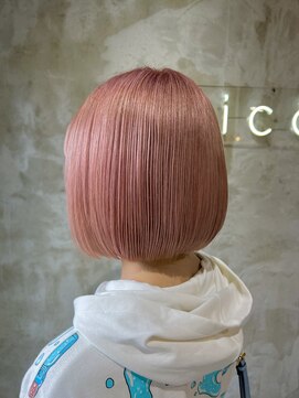 ニコア 千葉(nicoa) ブリーチカラー/ピンクベージュ/ウルトワ/千葉/千葉駅