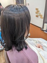 ヘアーアンドチャット リンク 三軒茶屋店(hair&chat LINK) ミディアム