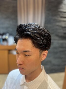 ヘアモード キクチ 銀座店 メンズニュアンスパーマ/ナチュラルパーマ〈理容室〉