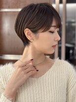 ショートヘア/くびれショート/イメチェン/30代40代50代/表参道