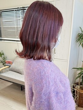 メロウヘア(Mellow hair) ピンクブラウン