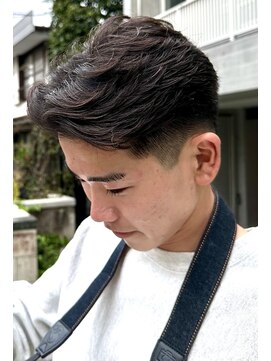 ナループロアオハナ(Nalu pu loa ohana) メンズカット/メンズパーマ/ニュアンスパーマ/センターパート