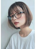 軽めレイヤーボブ
