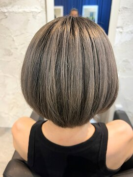 ファブ(fab) ショートボブ/ブリーチカラー