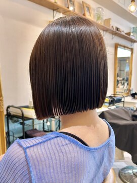 ロンドアベニール 北千住(Lond avenir) ケア縮毛矯正ボブ☆美髪ボブ/美髪縮毛矯正[北千住]