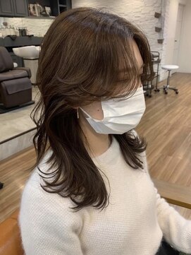 シティ(CITY) かきあげ前髪 色気レイヤー レイヤーカット