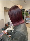 切りっぱなしボブ