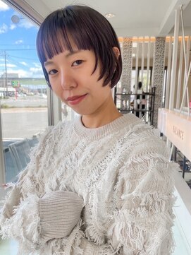 シー 白楽町エスパーク店(she.) レイヤーカットと春カラー