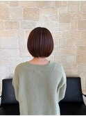可愛らしい　上品ショートボブ　艶髪＃2