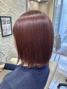 ヴィサージュプラス(VISAGE plus) 【ブリーチなし】春色チェリーブラウンカラー