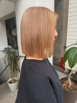 ブレス(bless) ハイトーンボブ/ハイトーン/ベージュ