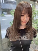 マーシュ(marshu)&nbsp;★レイヤーカット×ブリーチなしベージュカラ【Hikaru】