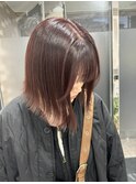 定番外ハネスタイル♪【インナーカラー/Aujua/八王子】