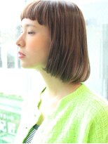 ワースホワイル(WORTH WHILE) マチルダボブピンクベージュインナーグレージュハイライト大人