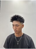 フェザーパーマ/スパイキーショート/スキンフェード/[大分駅]