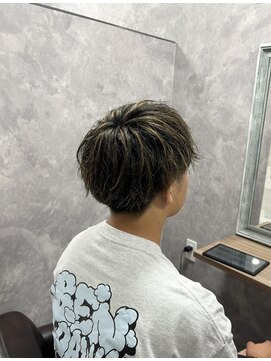 インスヘアー 三木店(INCE HAIR) メンズ抜きっぱなしハイライト