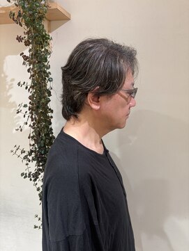 ゼスト 中野店(ZEST) 【ZEST中野/イチカ】白髪ぼかしにも！ホワイトメッシュ/メンズ