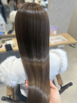 リム(LIM) 【髪質改善】 質感再整カラー【エアンス】