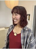 似合わせカット＋透明感カラー