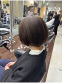 大人丸みボブ