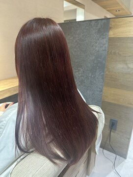 ブルーム ヘア デザイン ドゥーエ(bloom hair design due) ピンクラベンダー 「髪質改善×塚口美髪トリートメント」