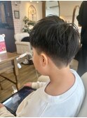 扱いやすさ◎キッズ刈り上げショート｜ナチュラルマッシュ