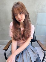 エイミー(Aimee) Aimee 町田 レイヤーカット×ピンクブラウン