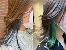 アリュー(allu)の雰囲気（インナーカラー/イヤリングカラーも大人気です♪）