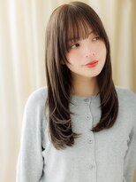 カバーヘア ブリス 大宮西口(COVER HAIR bliss)&nbsp;レイヤーカット/ハッシュカット/顔周りレイヤー/ダークアッシュe