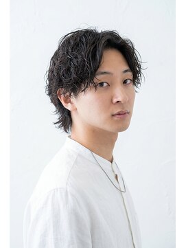 リベルテ グリット(Liberte Grit) 心斎橋メンズ◎人気シャドウスパイラルパーマメンズウルフ色気