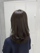 ジーナ 新宿(Zina) 【本多担当】透明感+暗髪カラー モカグレージュ/グレージュ