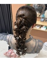 ミロワール(miroir)&nbsp;編みおろし