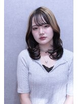 リメル 奥沢自由が丘店(Remel)&nbsp;ミディアムレイヤー/顔周りレイヤー/韓国風/ワンカール/自由が丘