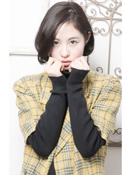 キープへアデザイン(keep hair design) 【keep hair design】髪質改善トリートメント×黒髪ボブ