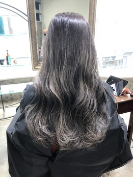 サロンドミルク 溝の口店(salon de MiLK) 暗めベースのハイライトカラー