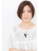 カバーヘア ブリス 川口(COVER HAIR bliss) 艶カラー♪モードな前下がりアシンメトリースリークボブY川口