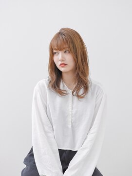 ブリーチ ラボ エーアイ 原宿店(BLEACH LABO Ai) 20代30代40代50代 色っぽふんわりミディの重軽ウェーブヘア♪