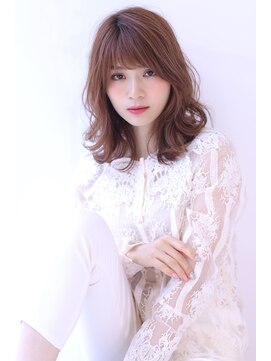 オーロ 宝塚店(ORO) オリーブカラーハイライトカラー小顔セミウェットウェーブ