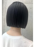 【志岐英恵】 ぷつっと切りっぱなしボブ◎