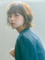 エミュ 表参道 青山(emu)&nbsp;【emu井上信洋】ゆるふわアンニュイ透明感パーマボブ【エミュ】