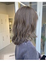 マセナ(Masena)&nbsp;【お客様フォト】透明感オリーブベージュ×ブリーチ無し