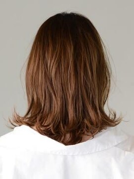 アース 三軒茶屋店(HAIR&MAKE EARTH) ロブ_外はね_ロングボブ_くびれ巻き_三軒茶屋_トリートメント