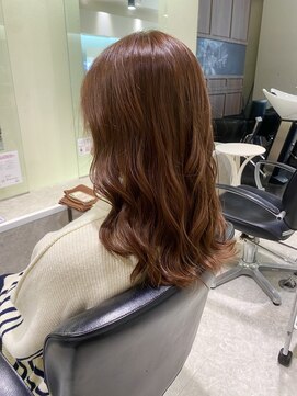 リー 尼崎(Lee) オレンジブラウンカラー