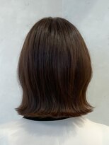 ロンドプランタン 恵比寿(Lond Printemps)&nbsp;大人かわいいワンレン切りっぱなしくびれボブ