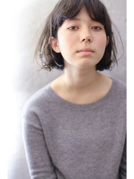 ソイリウム 下北沢(soi rium) くせ感×ボブ×センターパート【soi下北沢】